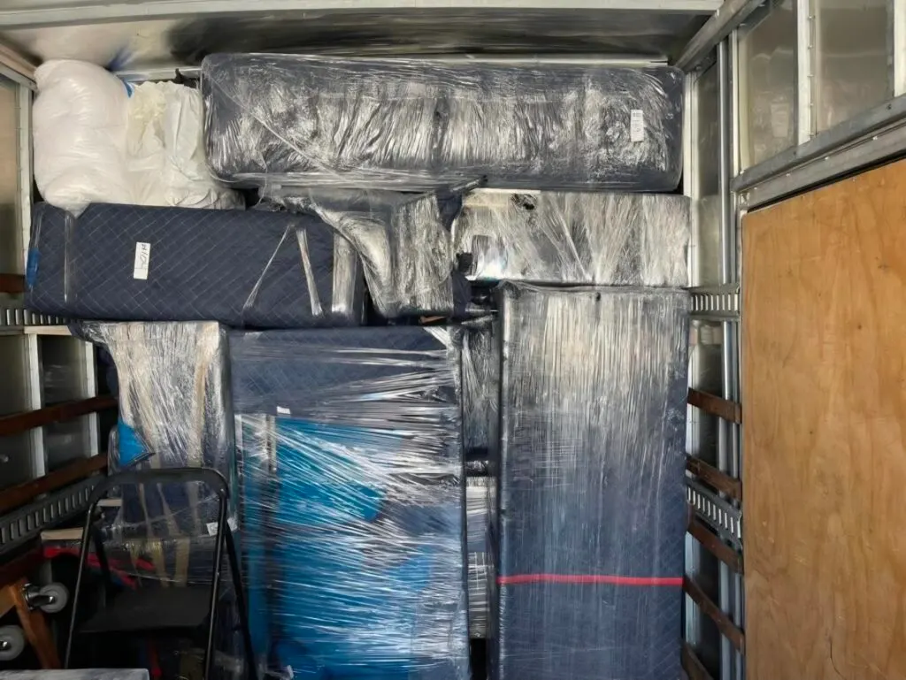 Apartment move, packed and strapped: finished